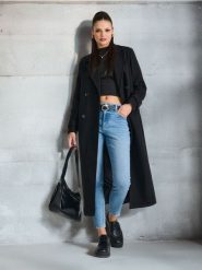 Jeansy skinny - niebieski. Niebieskie jeansy damskie Sinsay. W wyprzedaży za 39.99 zł.