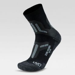 Skarpety trekkingowe damskie Uyn Trekking 2IN Merino. Szare skarpetki damskie Uyn, bez wzorów. Za 139.99 zł.