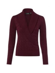 Lauren Ralph Lauren bluza z dzianiny Kobiety Bawełna czerwony, M. Czerwone bluzy damskie Lauren Ralph Lauren, m, bez wzorów, z bawełny, bez kaptura. Za 949.95 zł.