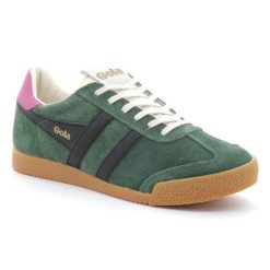 Sneakersy damskie Gola Elan. Czarne obuwie sportowe damskie Gola, z zamszu, bez zapięcia, trekkingowe. Za 470.50 zł.