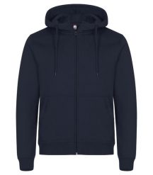 Clique Miami Hoody Full Zip bluza z kapturem z bawełny i poliestru z recyklingu. Niebieskie bluzy damskie CLIQUE, l, bez wzorów, z bawełny, z kapturem. Za 186.74 zł.