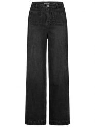 Sublevel Dżinsy - Comfort fit - w kolorze czarnym rozmiar: L. Czarne jeansy damskie Sublevel, z podwyższonym stanem. Za 149.31 zł.