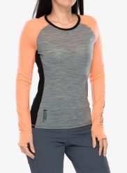 Bluza termoaktywna damska Mons Royale Bella LS. Szare bluzy damskie Mons Royale, s, bez wzorów, z elastanu, bez kaptura. Za 318.99 zł.