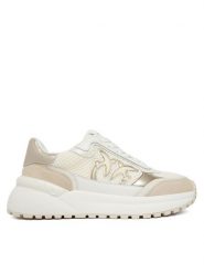 PINKO Sneakersy Gem 11 SS0143 P143 Beżowy. Brązowe obuwie sportowe damskie Pinko, z materiału, bez zapięcia. Za 1,019.00 zł.