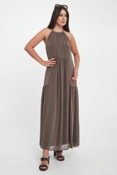 Sukienka z żorżety PESERICO. Sukienki damskie Peserico, bez wzorów, bez ramiączek. Za 2,269.00 zł.