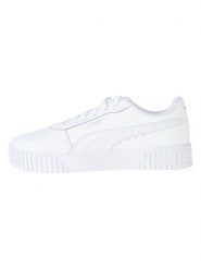 Puma Skórzane sneakersy "Carina 2.0" w kolorze biało-czarnym rozmiar: 36. Białe obuwie sportowe damskie Puma, bez zapięcia. Za 166.88 zł.