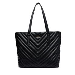 Torebka Liu Jo. Czarne shopper bag Liu Jo, bez wzorów, bez dodatków. Za 629.99 zł.