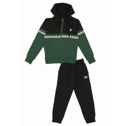 Bluza wygodna z kaptur na co dzień na siłownię. Czarne bluzy damskie LEONE 1947 APPAREL, xs, bez wzorów, z bawełny, bez kaptura. W wyprzedaży za 112.15 zł.