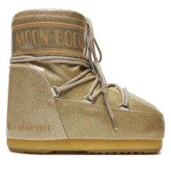 Śniegowce Moon Boot. Żółte śniegowce damskie Moon Boot. Za 1,119.00 zł.