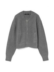 Vero Moda Kardigan w kolorze szarym rozmiar: XL. Szare kardigany damskie Vero Moda, xl, bez wzorów, z wełny. Za 126.75 zł.