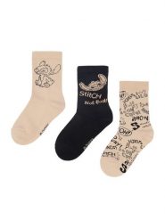 Disney Classics Skarpety długie CEO-ACCCS-AW26-226DCLS(3-PACK) Kolorowy. Skarpetki chłopięce Disney Classics, bez wzorów, z bawełny. Za 29.99 zł.