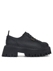 G-Star Raw Półbuty WI34-MANYA-01 Czarny. Czarne półbuty damskie G-Star, bez wzorów, z nubiku, bez obcasa, na płaskiej podeszwie, bez zapięcia. Za 223.99 zł.