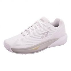 Buty do chodzenia damskie Yonex Power Cushion Eclipsion 5 Allcourt. Białe obuwie sportowe damskie YONEX, z materiału, bez zapięcia, trekkingowe. Za 979.99 zł.