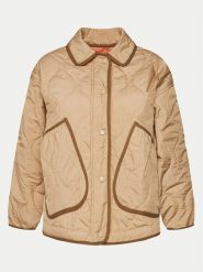 Deha Kurtka przejściowa D02592 Beżowy Comfort Fit. Brązowe kurtki damskie Deha, s, bez wzorów, z syntetyku, bez kaptura. Za 389.99 zł.