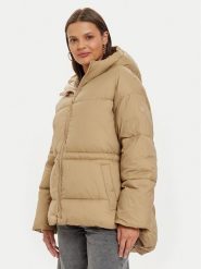 Guess Kurtka zimowa Marika W4BL99 WG0V0 Beżowy Regular Fit. Brązowe kurtki damskie Guess, na zimę, xs, z aplikacjami, z syntetyku, bez kaptura. Za 589.99 zł.