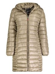 Geographical Norway Płaszcz pikowany "Annecy" w kolorze oliwkowym rozmiar: XXL. Zielone płaszcze damskie Geographical Norway, xxl, bez wzorów, bez kaptura. Za 136.13 zł.