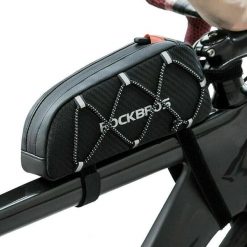 Torebka na ramę rowerową Rockbros 039BK 1l. Czarne torebki klasyczne damskie ROCKBROS, bez dodatków. Za 69.00 zł.