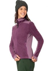 LaMunt Kurtka polarowa "Jenny" w kolorze fioletowym rozmiar: 42. Różowe kurtki damskie LaMunt, bez wzorów, z polaru, bez kaptura. Za 434.99 zł.