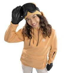 Kurtka narciarsko-snowboardowa W3-W Neuquén. Żółte kurtki damskie SIROKO, na zimę, xs, bez wzorów, z softshellu, bez kaptura. Za 674.00 zł.