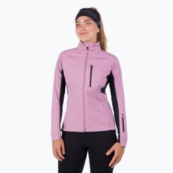 Kurtka softshell damska Rossignol Genetys. Fioletowe kurtki sportowe damskie Rossignol, na zimę, bez wzorów, z softshellu, bez kaptura. Za 459.99 zł.