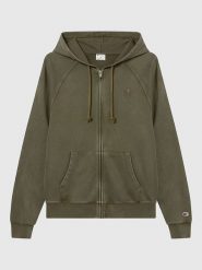 Champion Bluza w kolorze khaki rozmiar: S. Brązowe bluzy damskie Champion, s, bez wzorów, z bawełny, bez kaptura. Za 158.10 zł.