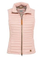 Camel Active Kamizelka pikowana w kolorze jasnoróżowym rozmiar: 40. Różowe kamizelki damskie Camel Active, bez wzorów, bez kaptura. Za 166.49 zł.