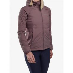 Kurtka ocieplana damska Montane Fireball Lite Hoodie. Czerwone kurtki damskie Montane, bez wzorów, bez kaptura. Za 786.99 zł.