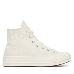 Trampki Converse. Białe trampki damskie Converse, bez wzorów, bez zapięcia. Za 469.99 zł.