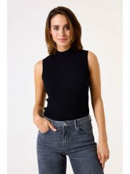 Garcia Bezrękawnik w kolorze czarnym rozmiar: XXL. Czarne swetry klasyczne damskie Garcia, xxl, bez kołnierzyka. Za 104.99 zł.