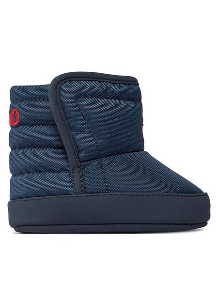 Polo Ralph Lauren Śniegowce RLS10100 Granatowy. Niebieskie buty zimowe chłopięce Polo Ralph Lauren, ze skóry, bez zapięcia. Za 199.99 zł.