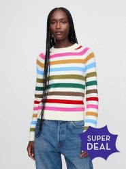 GAP Sweter ze wzorem rozmiar: XXL. Swetry klasyczne damskie GAP, xxl, ze splotem, bez kołnierzyka. Za 92.21 zł.
