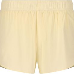 Szorty damskie Athlecia Lundvik. Żółte spodenki sportowe damskie WHISTLER, s, bez wzorów, z materiału, do biegania. Za 159.00 zł.