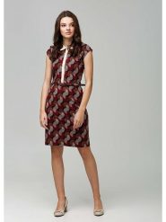4funkyflavours Sukienka "Matrimony: Maybe You" w kolorze brązowym rozmiar: L. Brązowe sukienki damskie 4funkyflavours, bez wzorów, z bawełny, bez ramiączek. Za 143.56 zł.