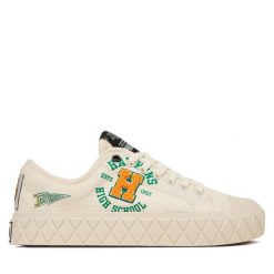 Trampki Palladium. Białe trampki damskie Palladium, bez wzorów, bez zapięcia. Za 449.99 zł.