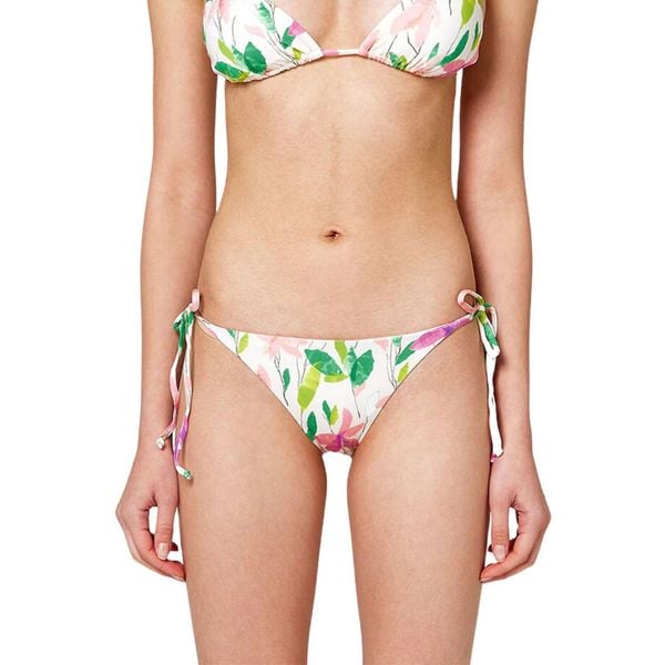 Dół od bikini Sundek Anita Laces. Białe bikini SUNDEK, bez wzorów, z elastanu. W wyprzedaży za 125.00 zł.