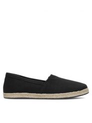 DeeZee Espadryle LILY WSS20375-35 Czarny. Czarne espadryle damskie DeeZee, bez wzorów, z materiału, bez obcasa. Za 79.99 zł.