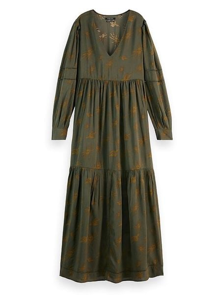 Scotch & Soda Sukienka w kolorze khaki rozmiar: 42. Brązowe sukienki damskie Scotch & Soda, bez wzorów, bez ramiączek. Za 196.70 zł.