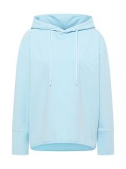 ELBSAND Bluza "Danea" w kolorze błękitnym rozmiar: M. Niebieskie bluzy damskie ELBSAND, m, bez wzorów, z kapturem. Za 175.31 zł.