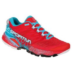 Buty trailowe damskie La Sportiva Akasha II. Czerwone obuwie sportowe damskie La Sportiva, bez zapięcia, do biegania. Za 608.99 zł.