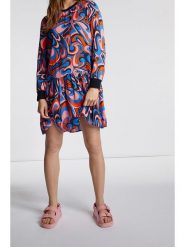 Rich & Royal Sukienka ze wzorem rozmiar: 38. Sukienki damskie Rich & Royal, bez wzorów, bez ramiączek. Za 241.95 zł.