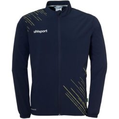 Tkana bluza dresowa Uhlsport Score 26 Evo. Niebieskie bluzy damskie Uhlsport, bez wzorów, z dresówki, bez kaptura. W wyprzedaży za 279.20 zł.