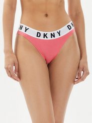 DKNY Figi klasyczne DK4513 Różowy. Czerwone figi DKNY, bez wzorów, z bawełny. Za 99.99 zł.