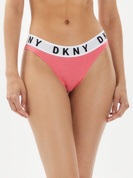 DKNY Figi klasyczne DK4513 Różowy. Czerwone figi DKNY, bez wzorów, z bawełny. Za 79.99 zł.