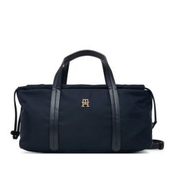 Torebka Tommy Hilfiger. Niebieskie torebki klasyczne damskie Tommy Hilfiger, z nylonu, bez dodatków. Za 409.99 zł.