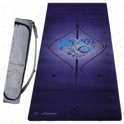 Mata do jogi Hi-tech 6mm +Wodoodporna torba, 3 materiały dla większej wygody. Brązowe torby sportowe ACHAMANA, bez wzorów, z gumy, małe. Za 486.00 zł.