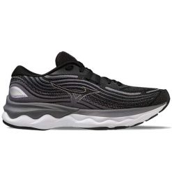 Buty Wave Skyrise 4 Rozmiar 38.5 - J1GD2309-22 Czarny. Białe obuwie sportowe damskie Mizuno, bez zapięcia, do biegania. Za 309.99 zł.