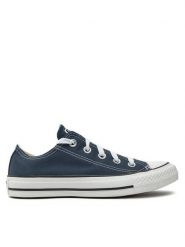 Converse Trampki Chuck Taylor All Star Ox M9697C Granatowy. Niebieskie trampki damskie Converse, bez wzorów, z materiału, bez zapięcia. Za 173.39 zł.