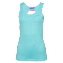 Koszulka treningowa damska Fila Alissa. Niebieskie koszulki sportowe damskie Fila, xl, bez wzorów, z poliesteru, bez ramiączek. Za 437.00 zł.