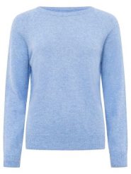 Zwillingsherz Kaszmirowy sweter w kolorze błękitnym rozmiar: L. Niebieskie swetry klasyczne damskie Zwillingsherz, l, z kaszmiru, bez kołnierzyka. Za 482.03 zł.