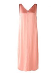 Oui Sukienka w kolorze jasnoróżowym rozmiar: 42. Różowe sukienki damskie Oui, bez wzorów, bez ramiączek. Za 144.58 zł.